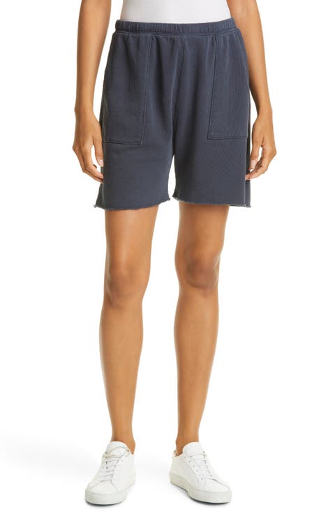 The Patch Pocket Cotton Sweat Shorts