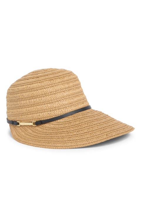Straw Visor Hat