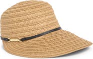 Vince Camuto Straw Visor Hat