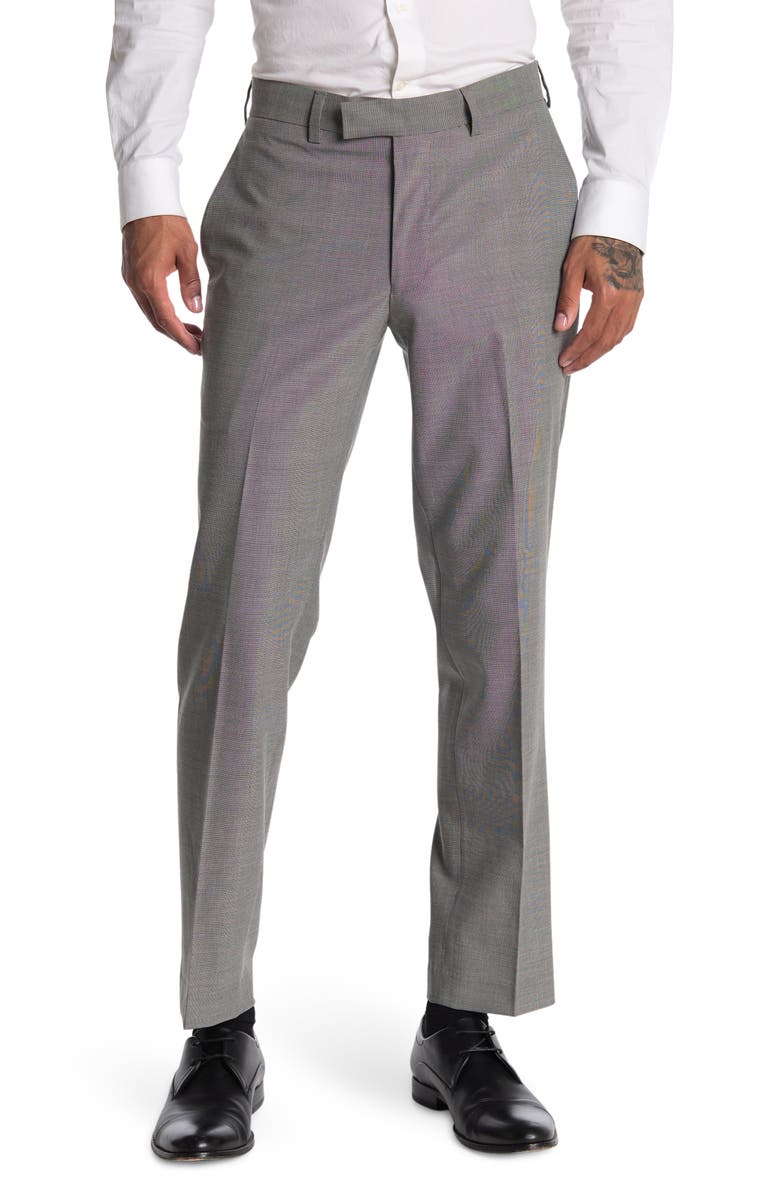 NORDSTROM RACK Trim Fit Trousers, Main, color, 