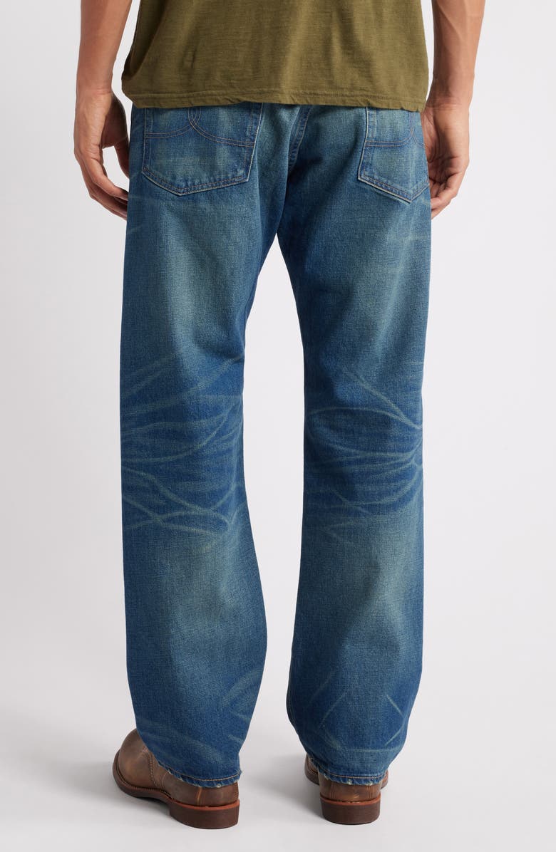 Double RL Cotton Selvedge Jeans, Alternate, color, 