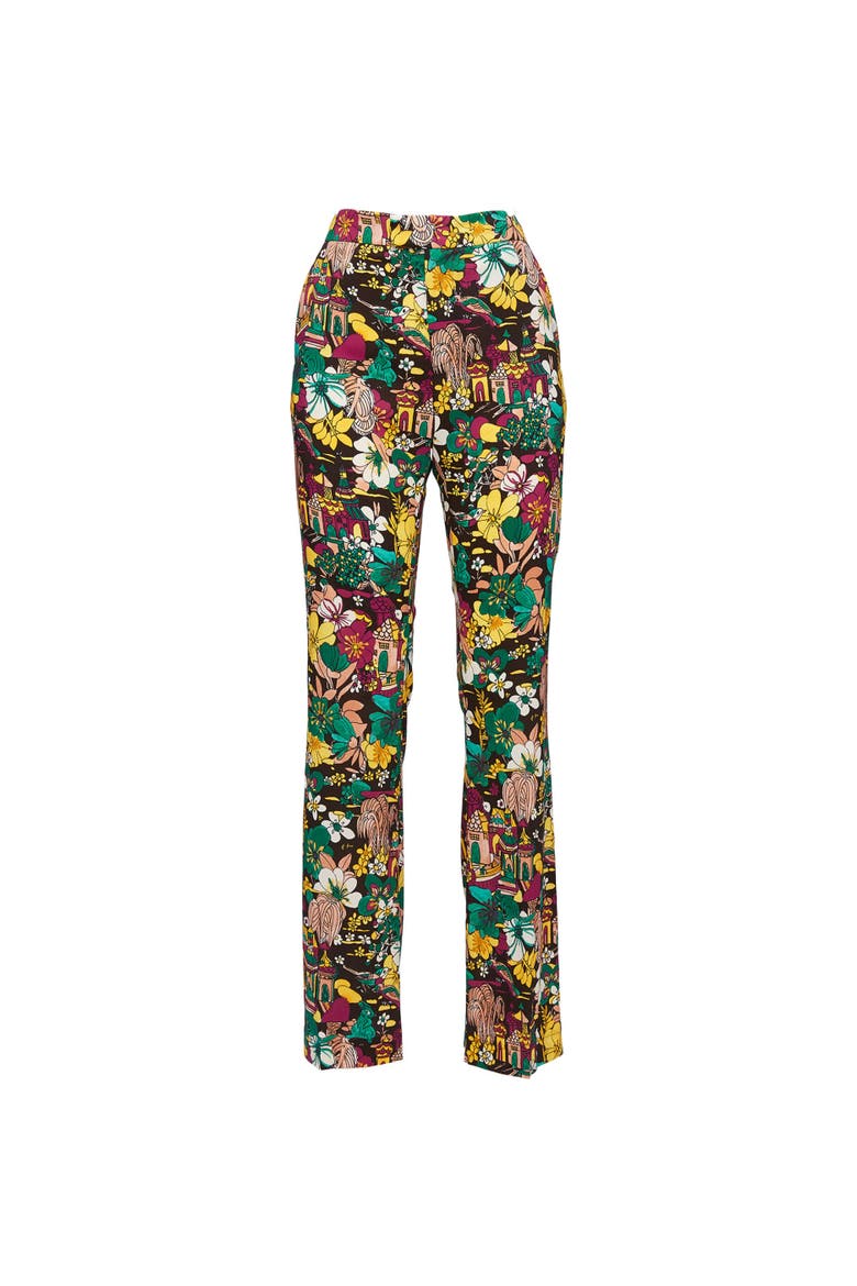 Saturday Night Pants, Alternate, color, Temples Multicolor