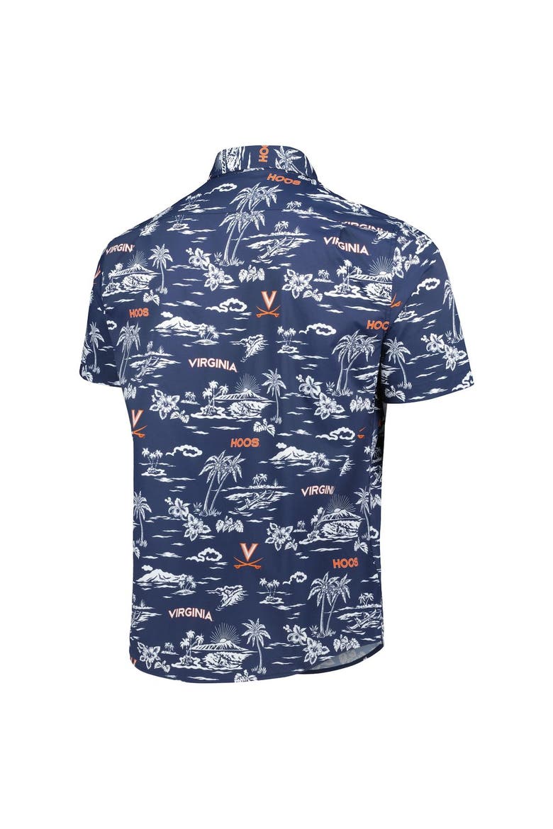 Men's Reyn Spooner Navy Virginia Cavaliers Classic Button-Down Shirt, Alternate, color, Navy