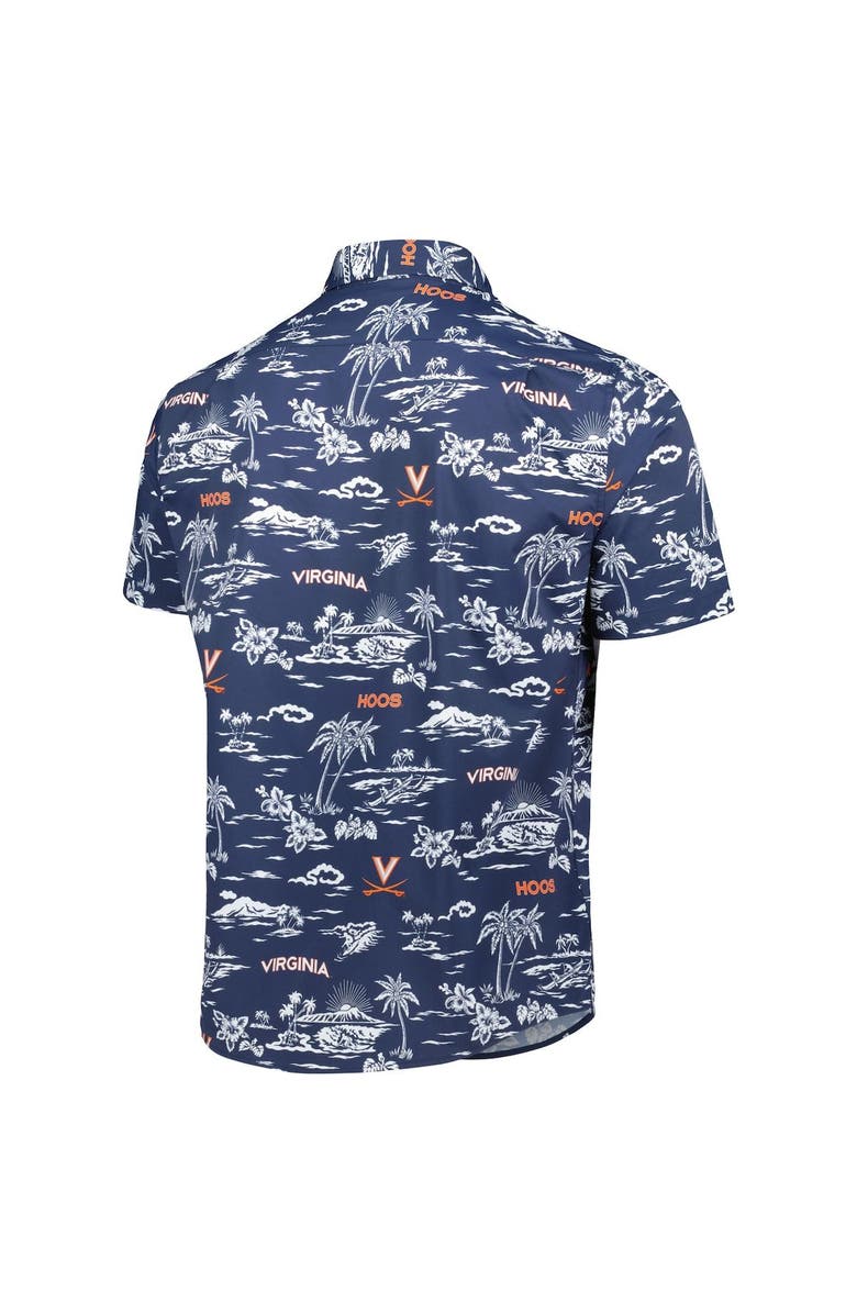 Reyn Spooner Men's Reyn Spooner Navy Virginia Cavaliers Classic Button-Down Shirt, Alternate, color, Navy