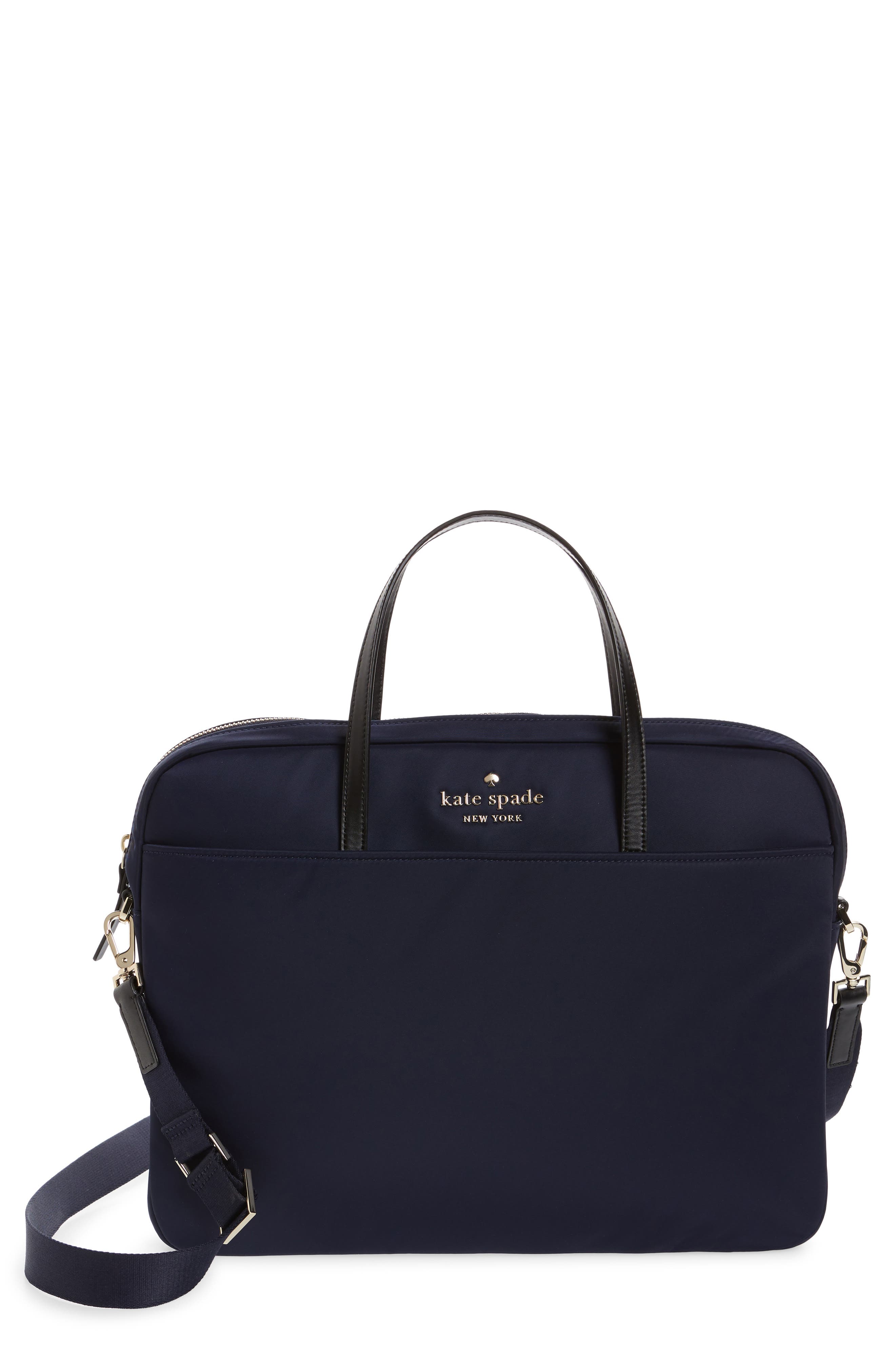 uni slim laptop commuter bag, Main, color, RICH NAVY