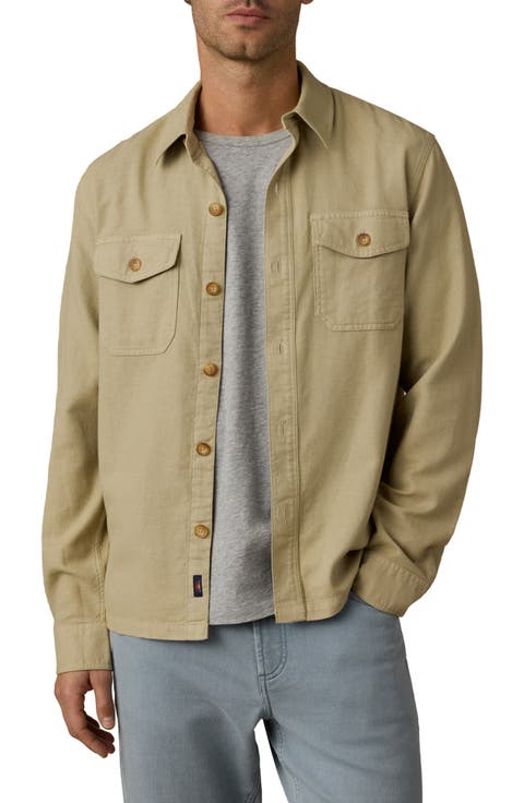 Tropic Surplus Organic Cotton & Linen Shirt Jacket