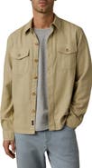 Faherty Tropic Surplus Organic Cotton & Linen Shirt Jacket