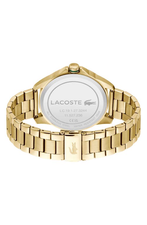 Lacoste Le Croc Bracelet Watch, 43mm In Gold