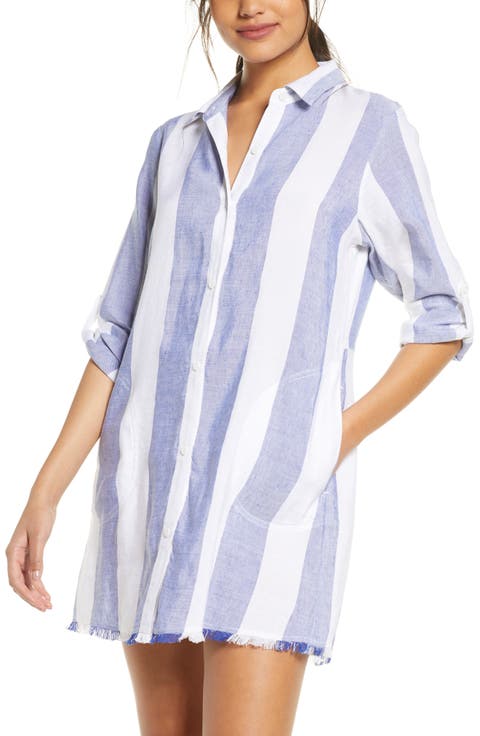 Cover Up Blue White Stripe main image 0