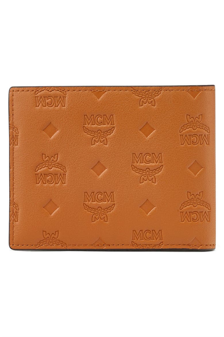 Portuna Visetos Bifold Wallet, Alternate, color, ROASTED PECAN