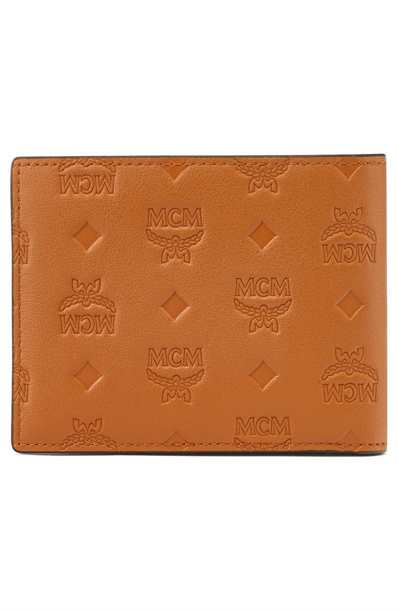 MCM Portuna Visetos Bifold Wallet, Alternate, color, 