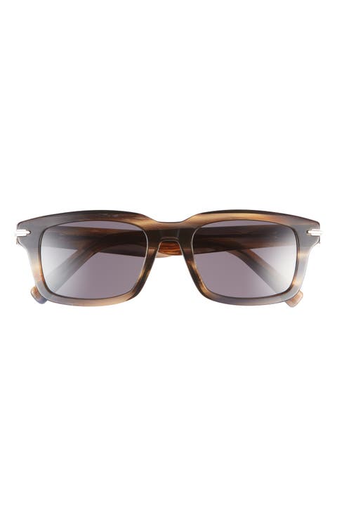 Blacksuit S16I 52mm Rectangular Sunglasses