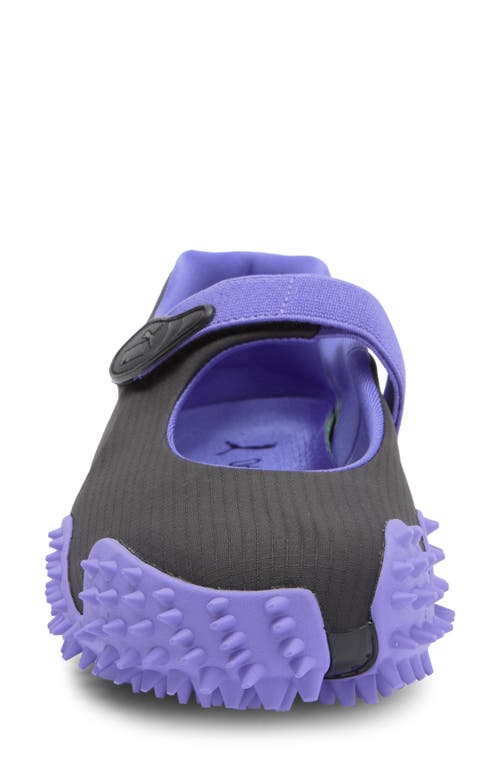 Puma Mostro Fey Launch Sneakers In Dark Amethyst- Black