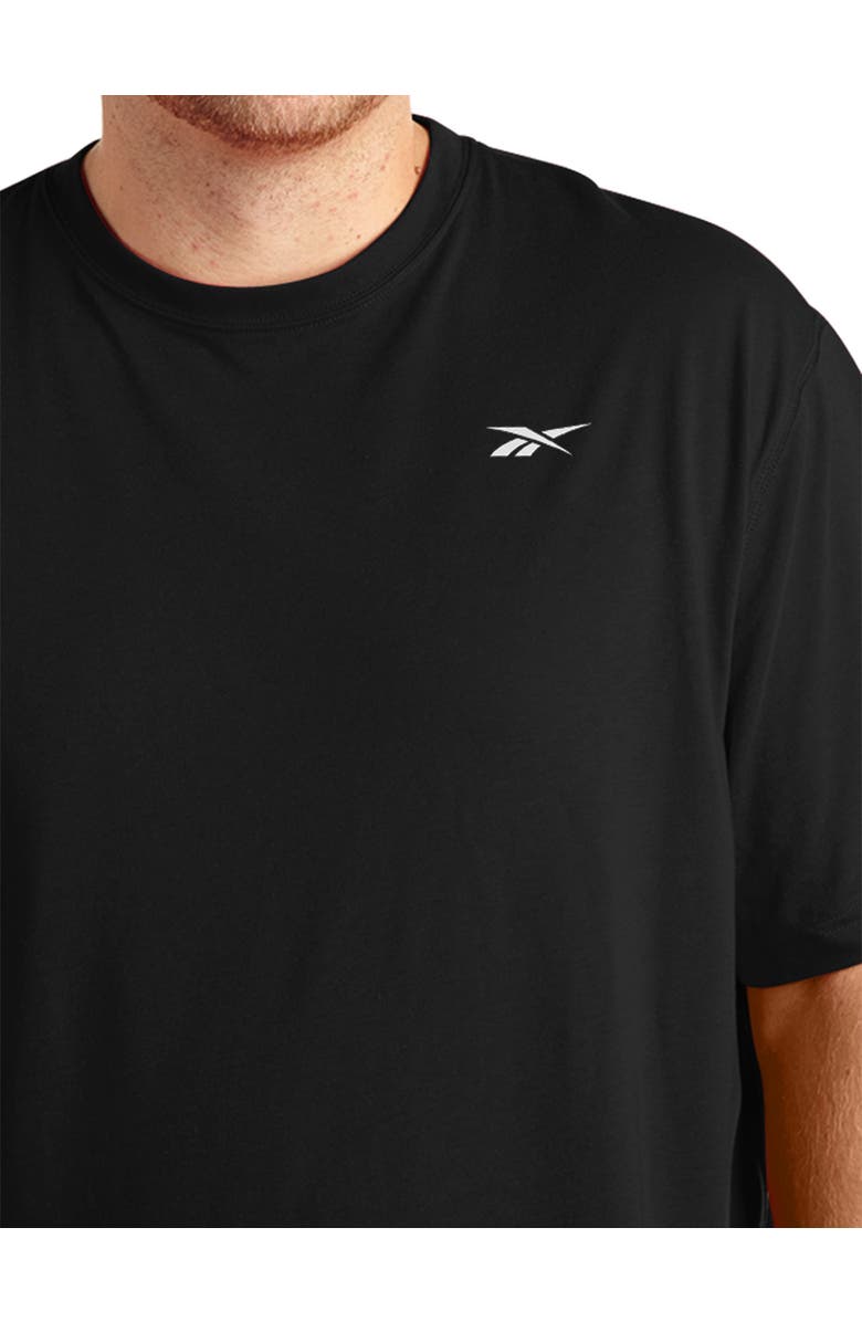 Reebok Performance Jersey Tech T-Shirt, Alternate, color, Black