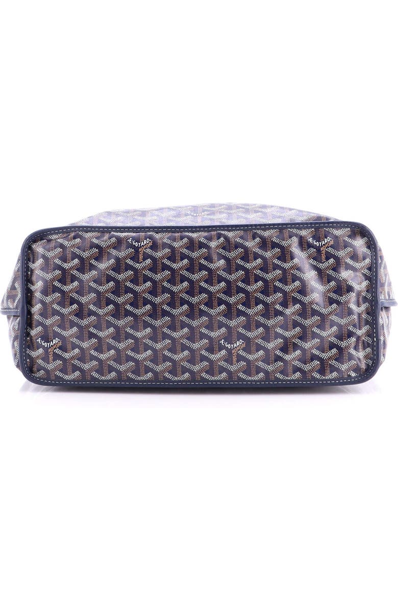 Pre-Owned Goyard Anjou Reversible Tote Coated Canvas PM, Alternate, color, Blue