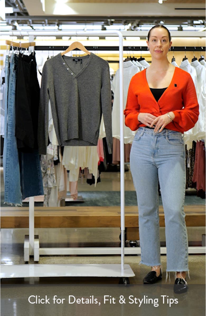 Cashmere Henley Sweater, sales video thumbnail