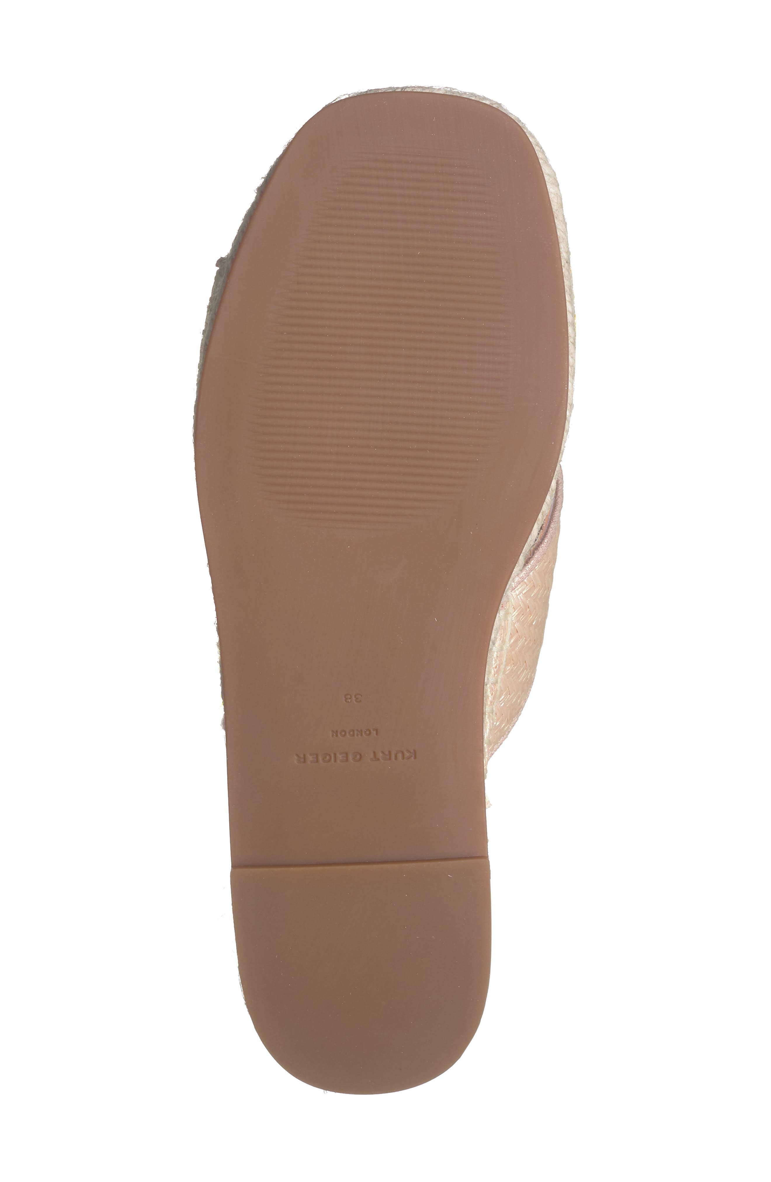 Kurt Geiger London Kensington Espadrille Slide Sandal, Alternate, color, 