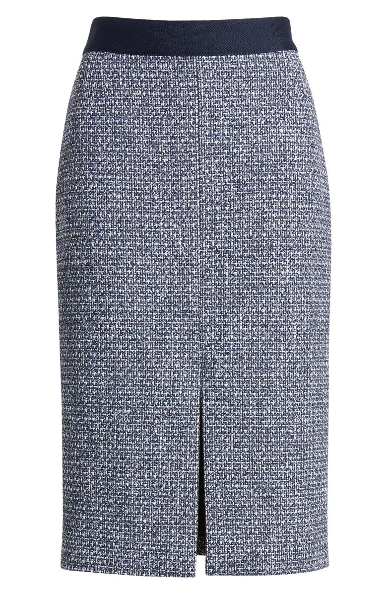 BOSS Vanorda Tweed Pencil Skirt, Alternate, color, 