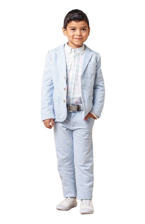 Boys' Organic Seersucker Suit Pant, Kids