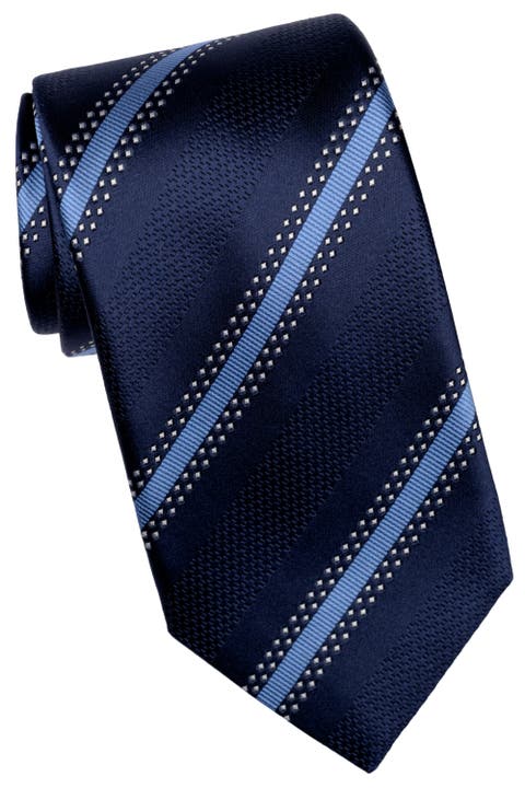 Tommaso - Extra Long Silk Jacquard Tie For Men