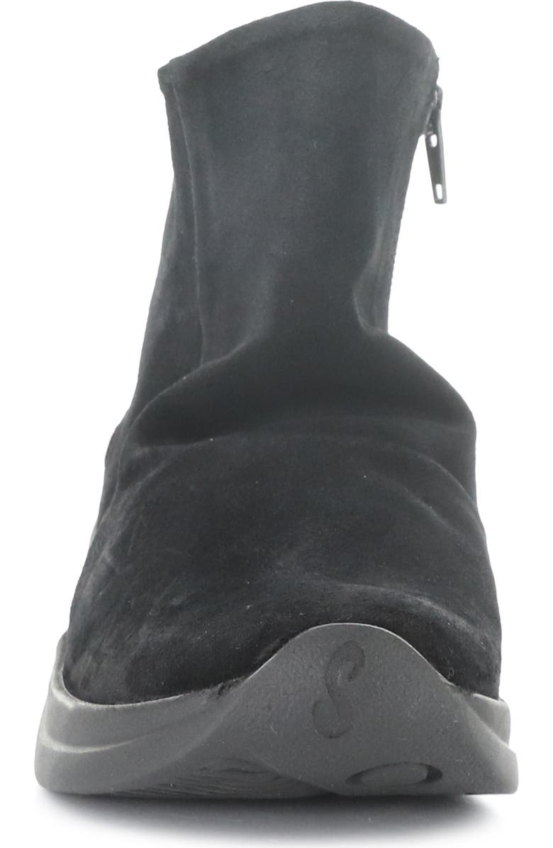 Softinos by Fly London Gujy Platform Wedge Bootie, Alternate, color, Black
