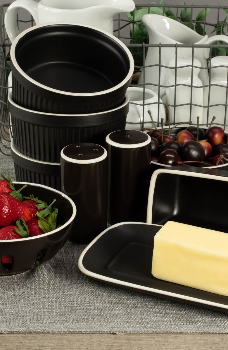 BIA Cordon Bleu 7-Piece Tabletop Ceramic Set, Alternate, color, Black