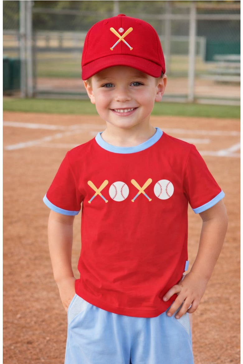 All-Star Baseball Hat, Alternate, color, Red