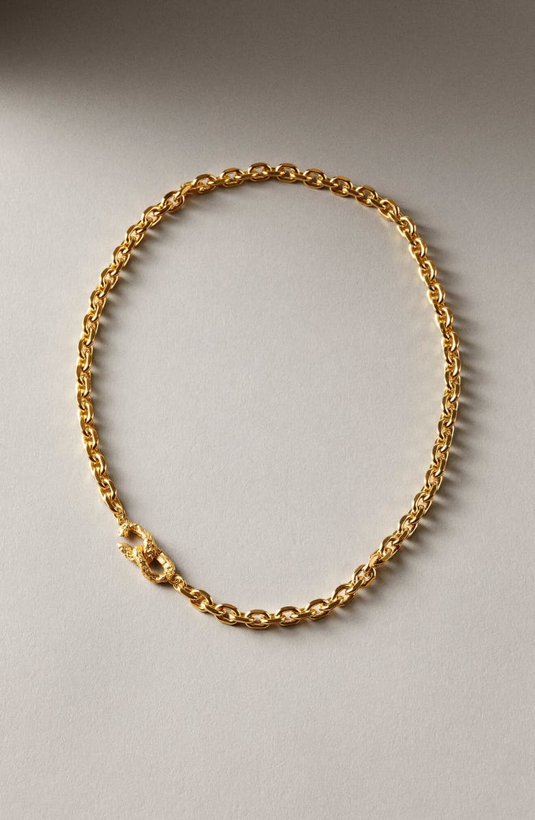 NOOTKA Dense Necklace Gold, Main, color, Gold