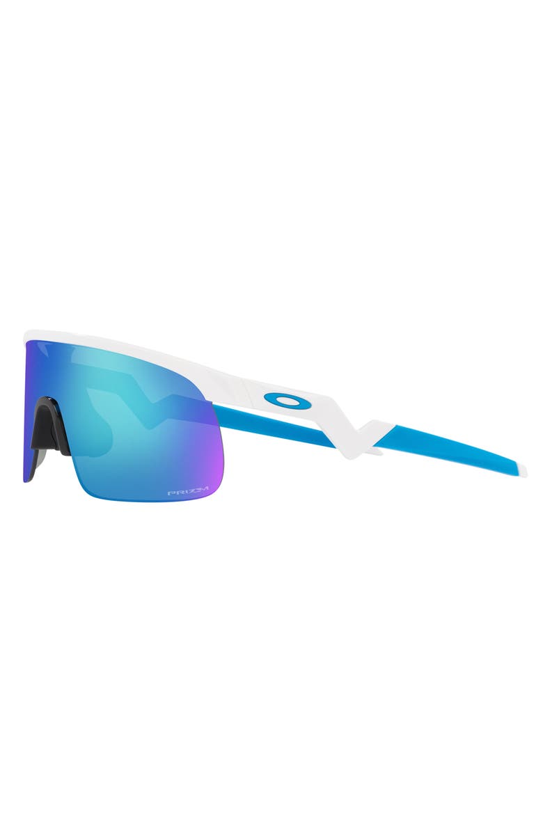 Oakley Kids' Resistor 29mm Prizm<sup>™</sup> Rectangular Sunglasses, Alternate, color, White