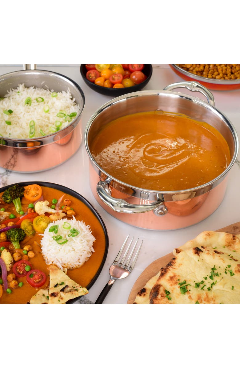 Hestan CopperBond 3-Quart Soup Pot with Lid, Alternate, color,