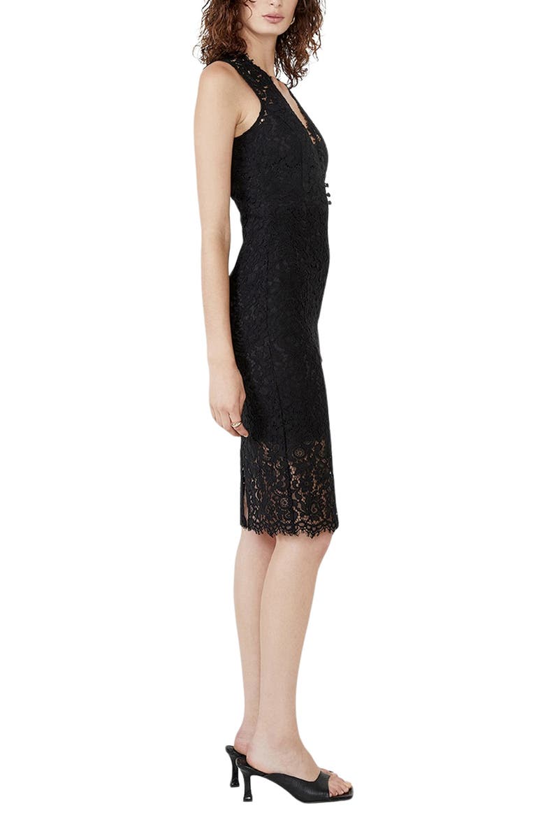 Bardot Milana Lace Sheath Dress, Alternate, color, 