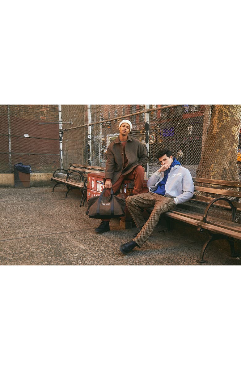 Les Deux Wool Blend Varsity Jacket, Alternate, color, 