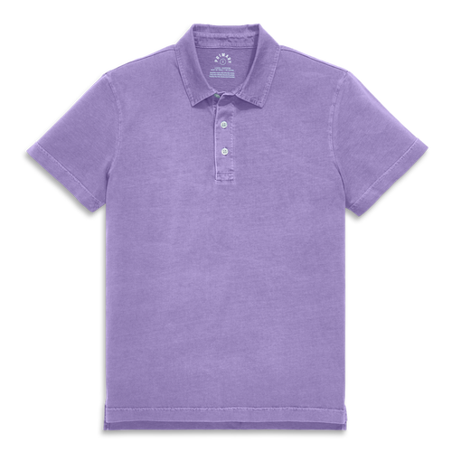 Primary Adult Classic Polo In Garment Dye Iris