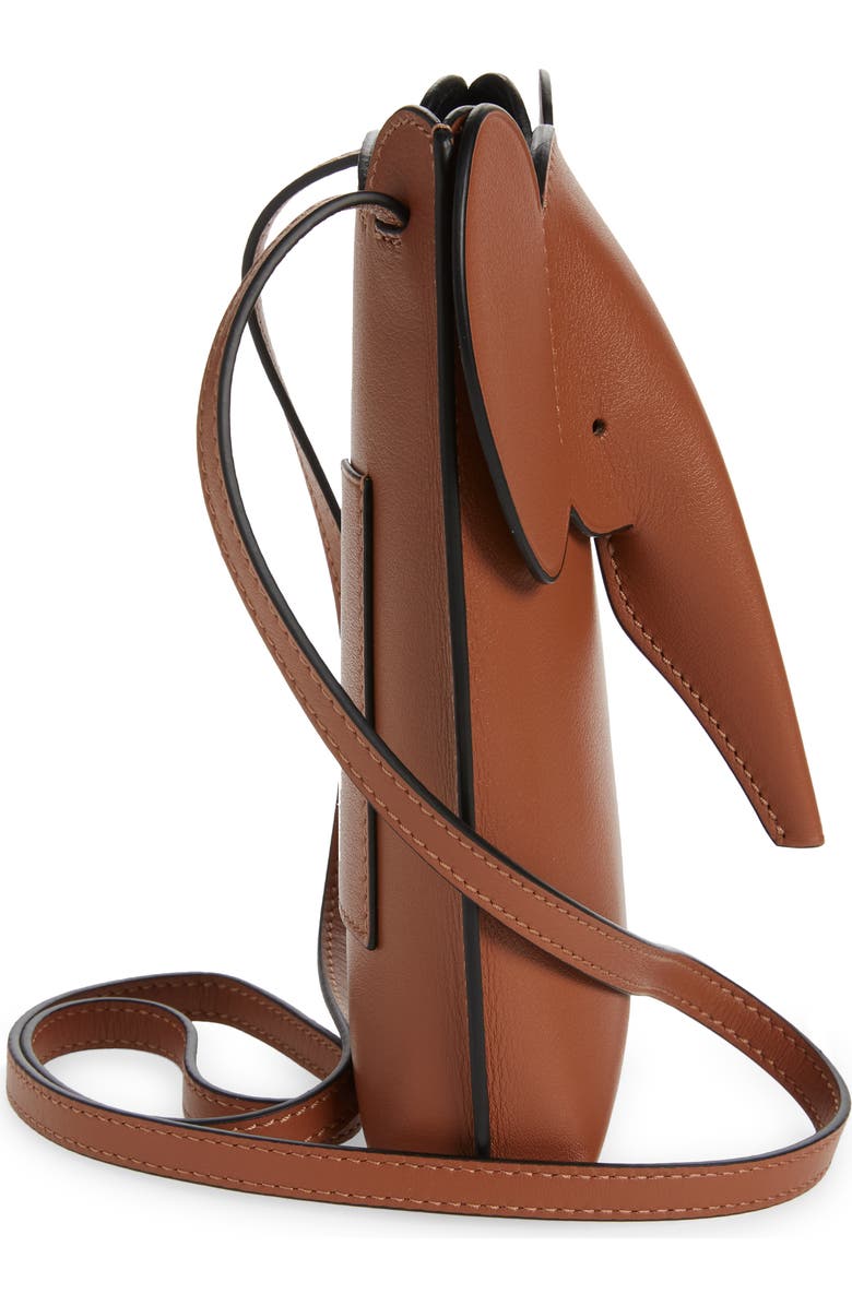 Loewe Elephant Pocket Leather Crossbody Bag, Alternate, color,