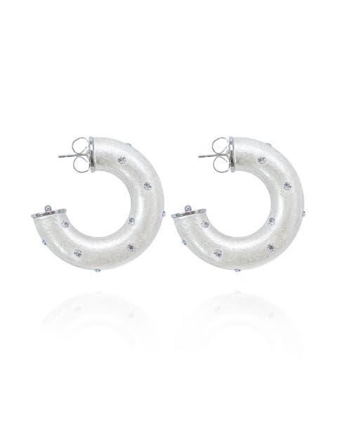 Alba Jet Earrings
