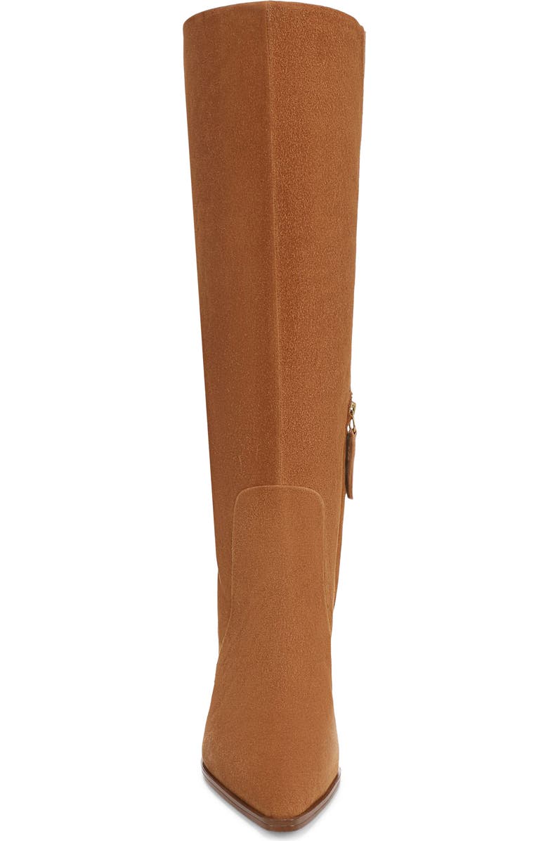 Franco Sarto Jaycen Knee High Boot, Alternate, color, Saddle Brown
