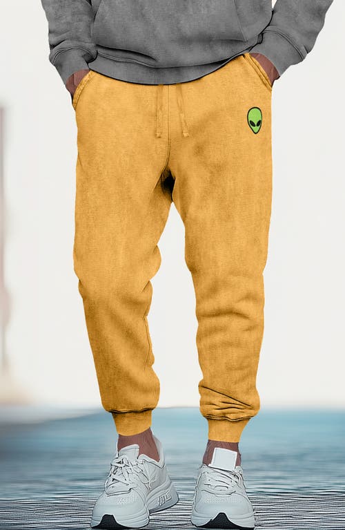 Dalix Mens Alien Midweight Fleece Washed Jogger Pant