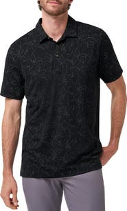 TravisMathew Laguna Floral Performance Polo