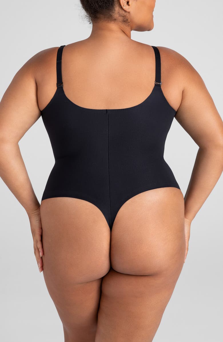 Honeylove Cami Thong Bodysuit, Alternate, color, Runway