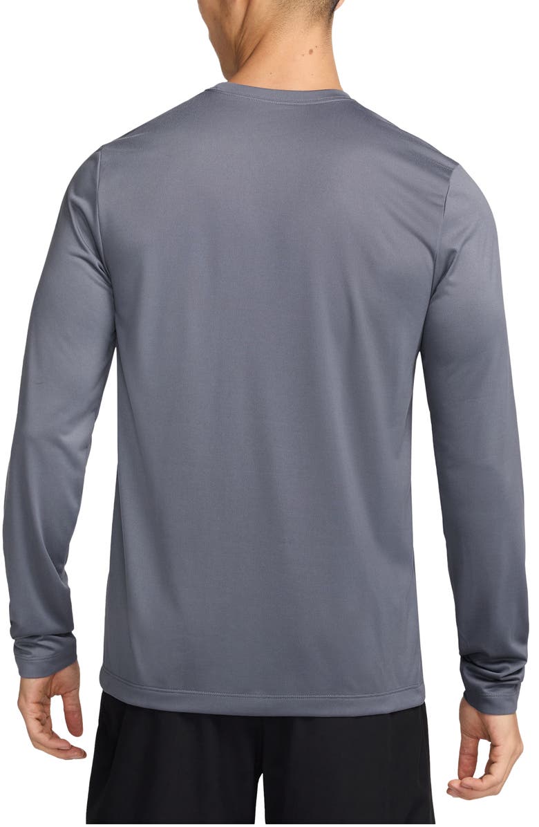 Nike Legend Long Sleeve Dri-FIT Training T-Shirt, Alternate, color,