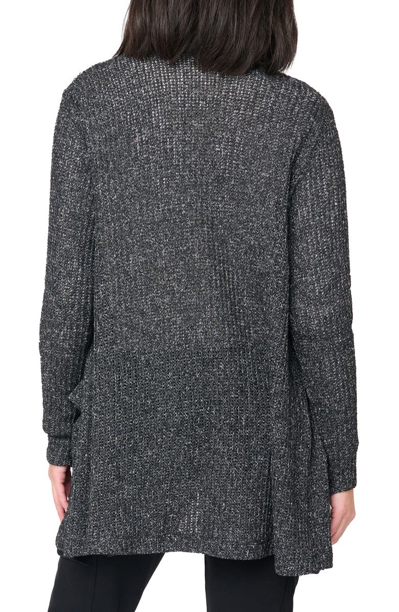 GIBSONLOOK Shawl Collar Cardigan, Alternate, color, Black