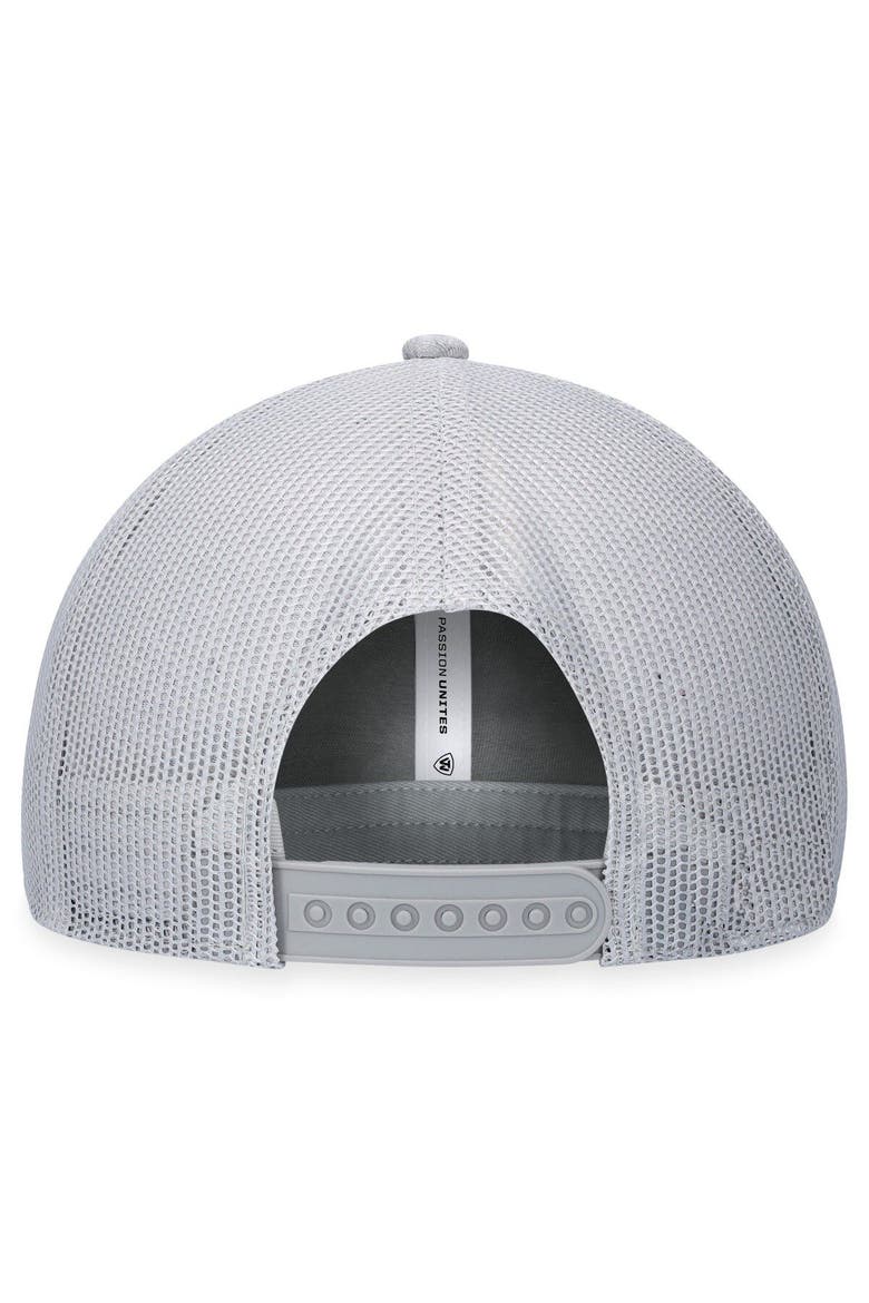 Men's Top of the World  Heather Gray TCU Horned Frogs College Football Playoff 2022 Fiesta Bowl Champions Adjustable Hat, Alternate, color, Heather Gray