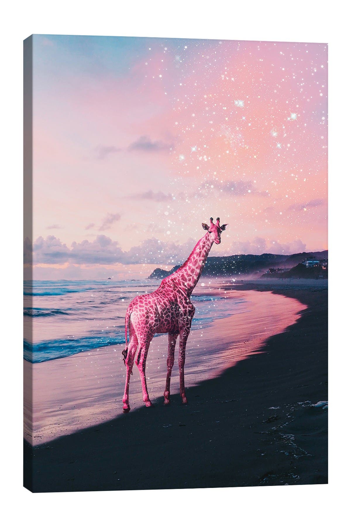 iCanvas Galactic Giraffe by Gabriel Avram Canvas Wall Art - 18