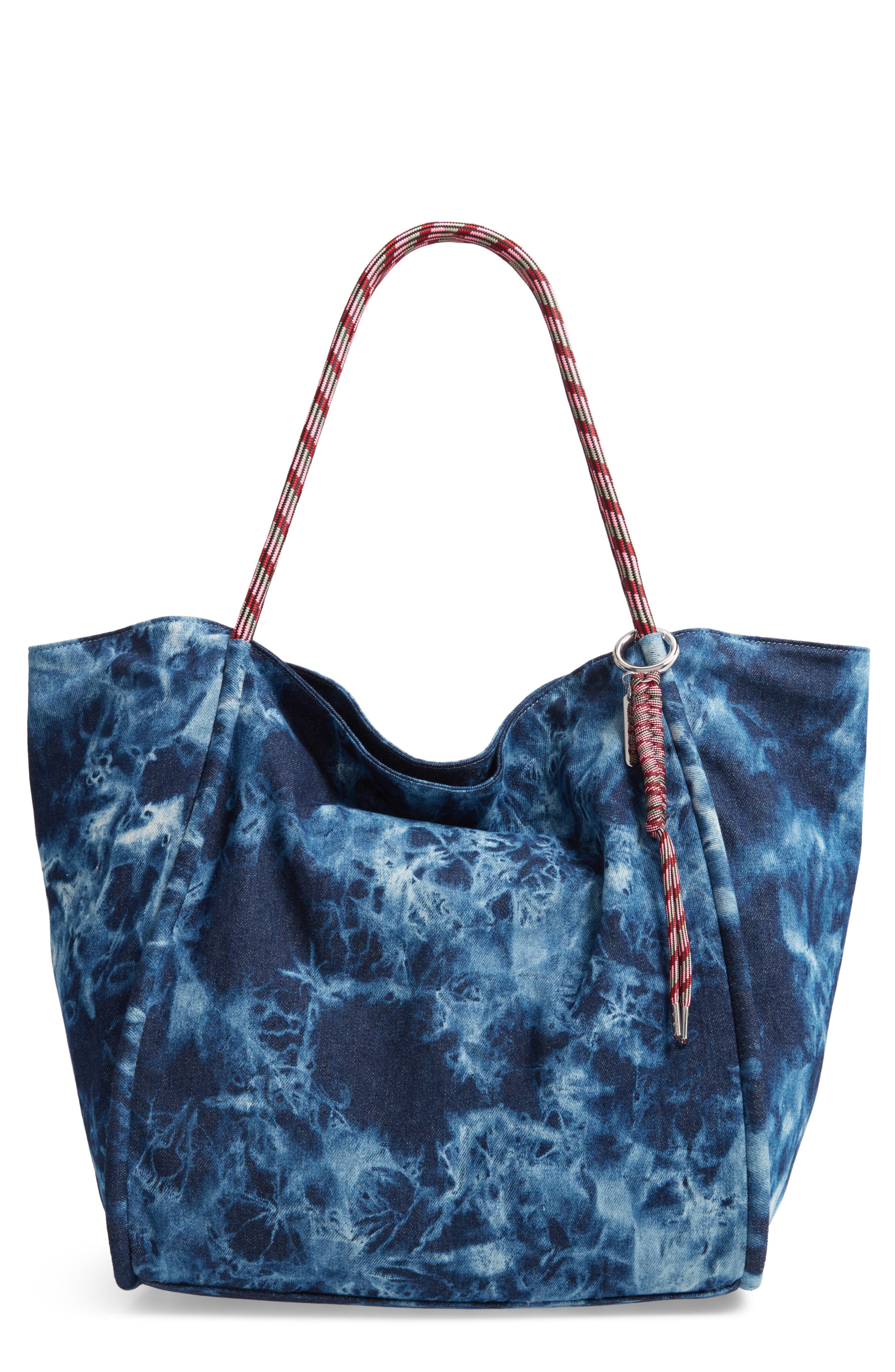 Rebecca Minkoff Tie Dye Tote, Main, color, 