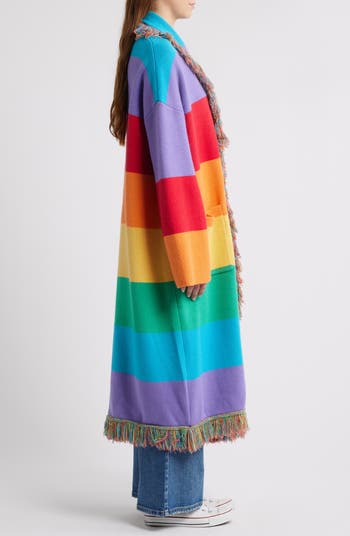 Luxe Fringe Blanket Cardigan