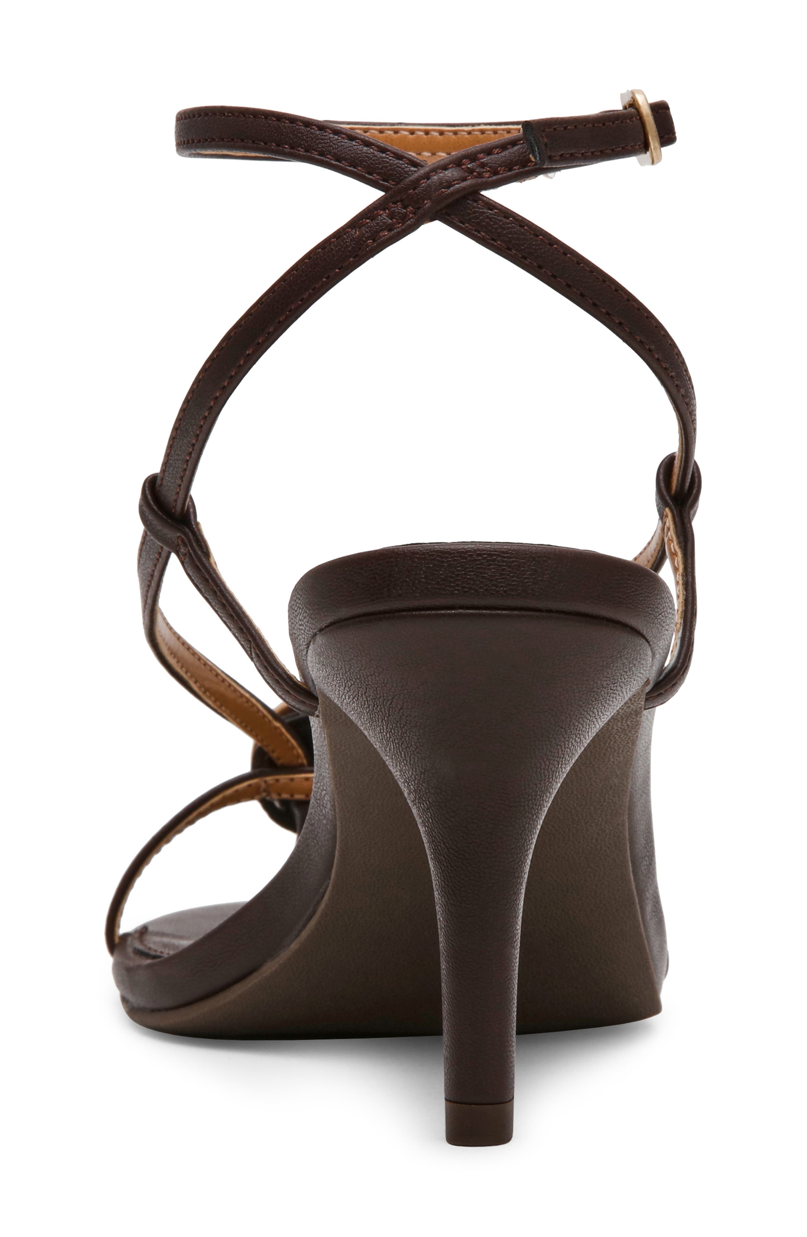 Cella Sandal, Alternate, color, BROWN