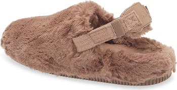 Calm Faux Fur Mule