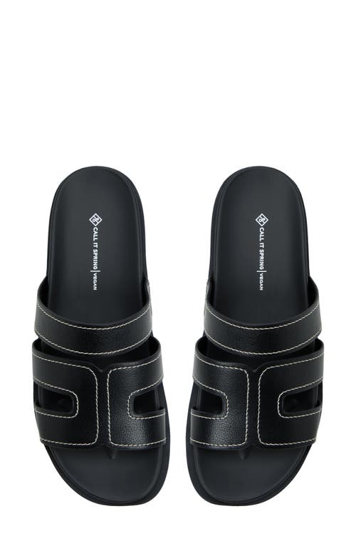 CALL IT SPRING CALL IT SPRING CASABLANCAA PLATFORM SLIDE SANDAL