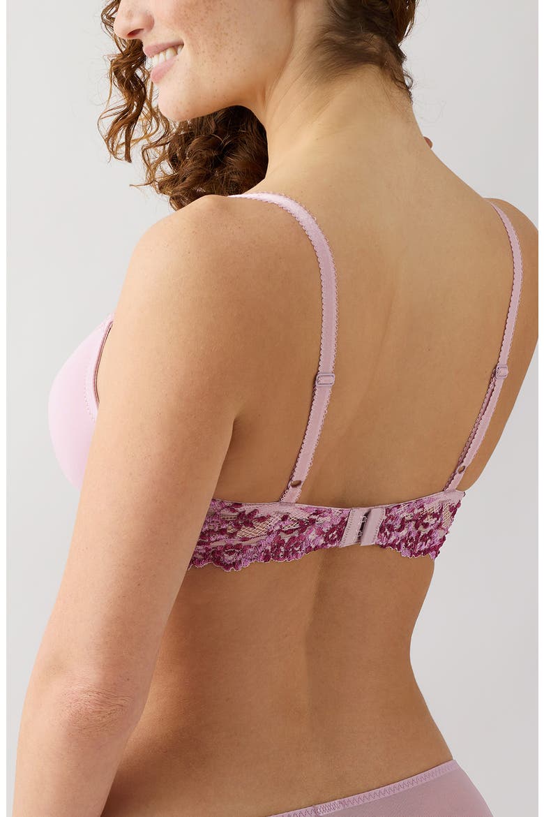 Embrace Lace® T-Shirt Bra, Alternate, color, KEEPSAKE MUL