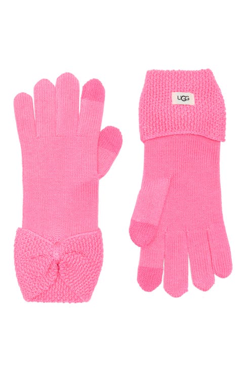 Bow Wool Blend Tech Glove